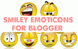 Add smiley emoticons in blogger comments