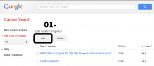 Google Custome Search Engine - 1
