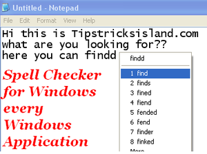 Spell Checker for Every Windows Application