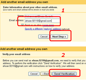 gmail multiple account setting