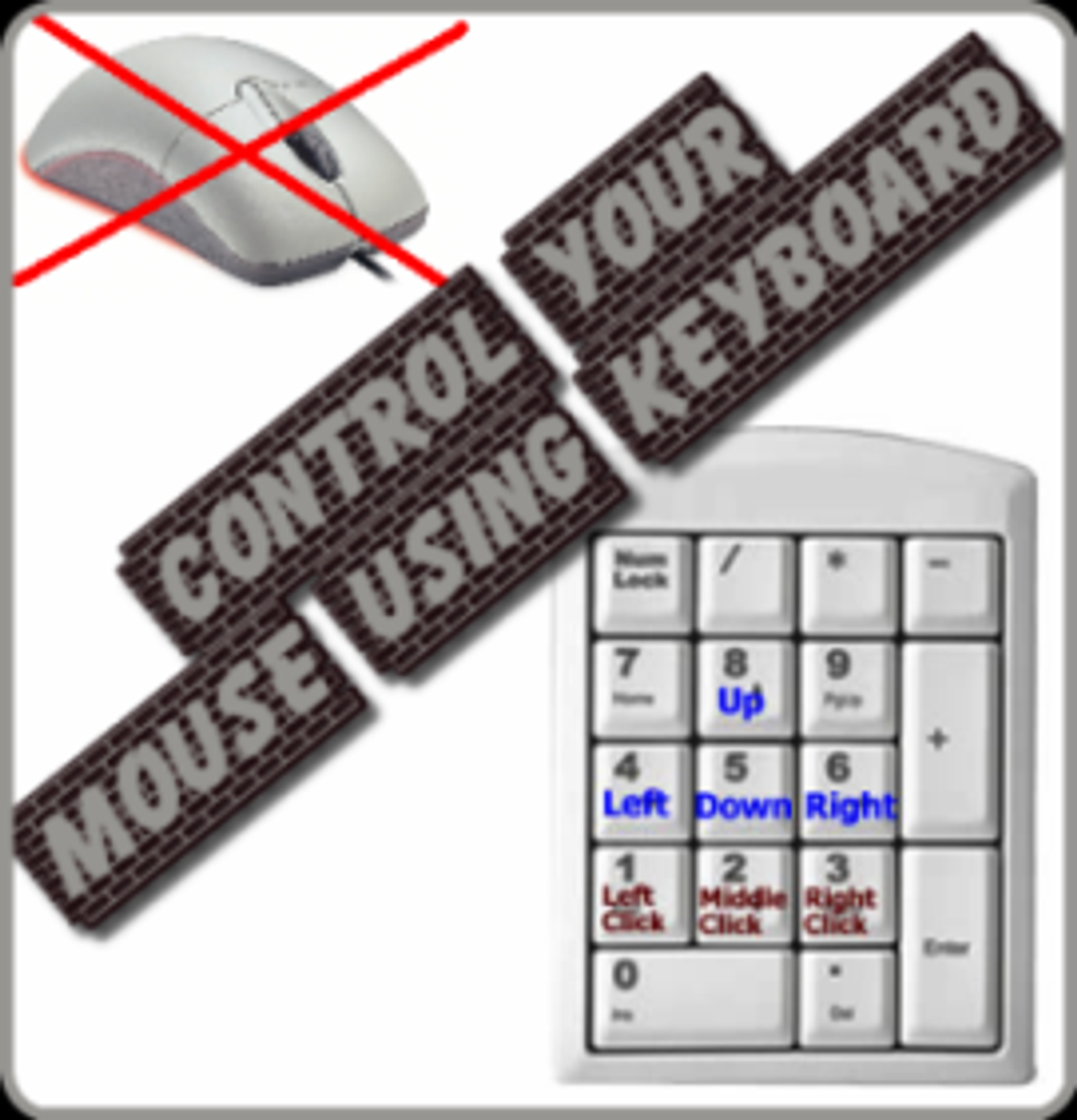 Control Your Mouse Using Keyboard in Windows XP & 7 - An Island for ...