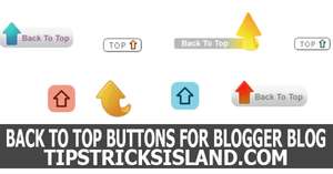 Add Scroll to Top Button for Your Blogger blog