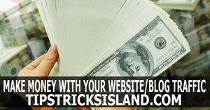 make money with website blog traffic
