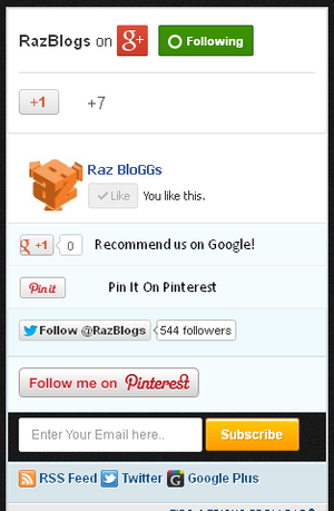 New Mashable Bookmarking Widget with Pinterest