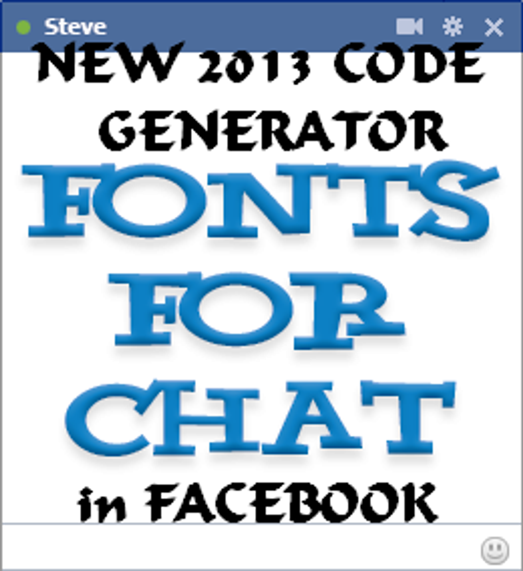 New Facebook Chat 2013 Code Generator [Upadated with New Codes] An Island for Blogging Tips Tricks